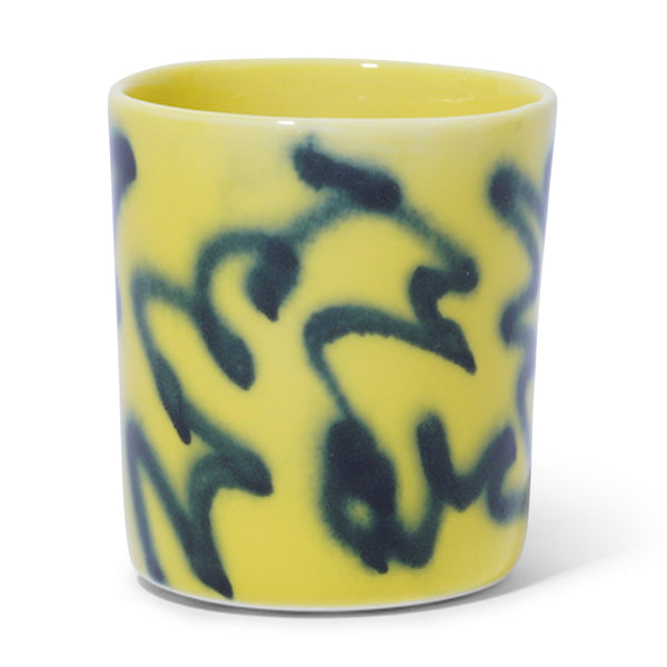 Frizbee Ceramics Bulle Cup, Yellow Pizza