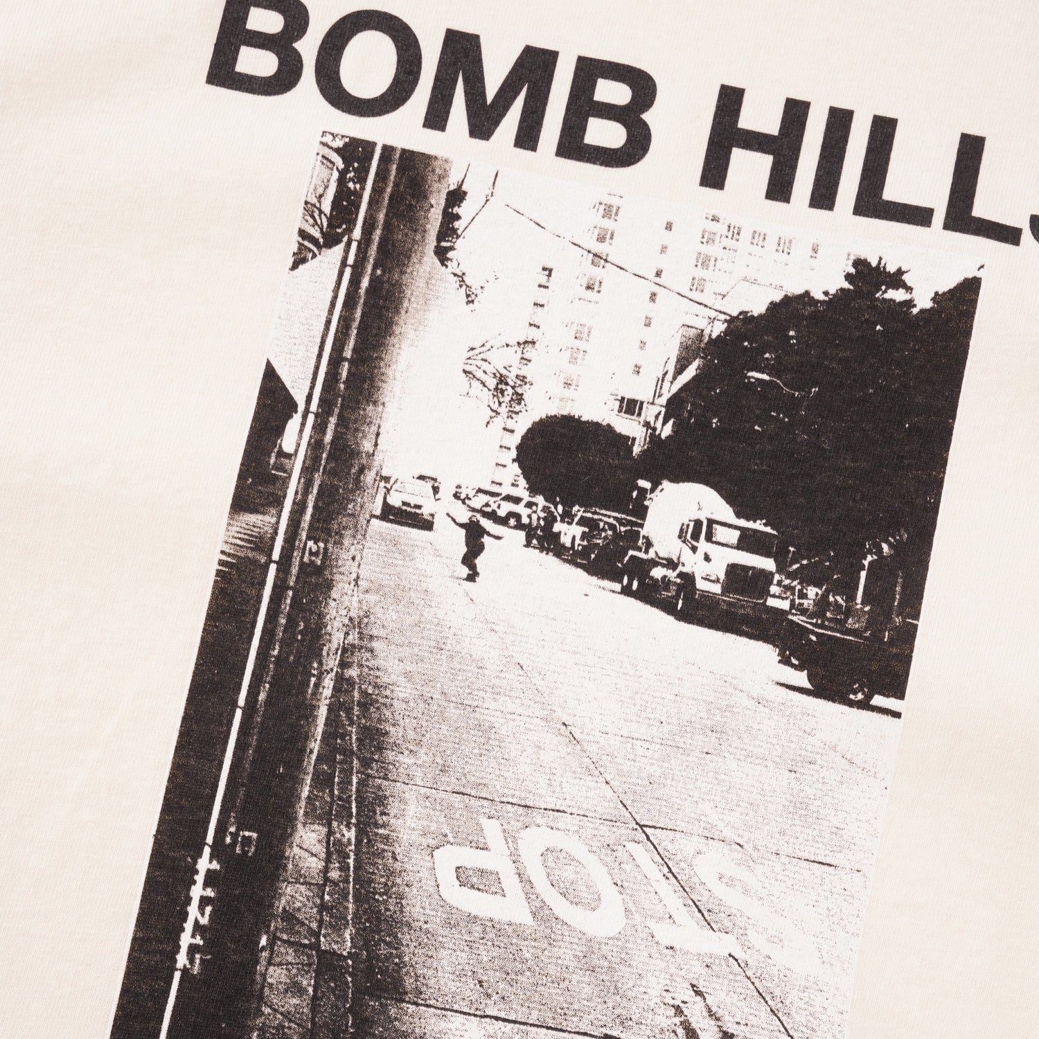 Bomb Hills Tee, Cream