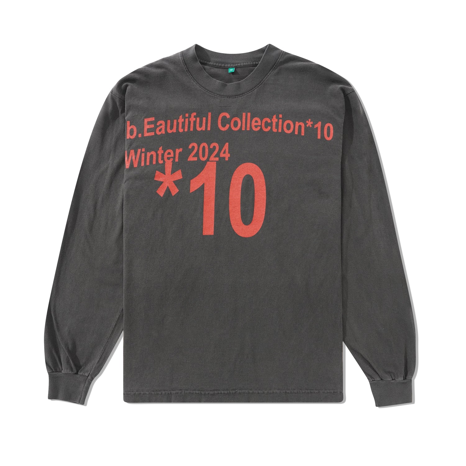 10*Famichiki L/S Tee, Vintage Black