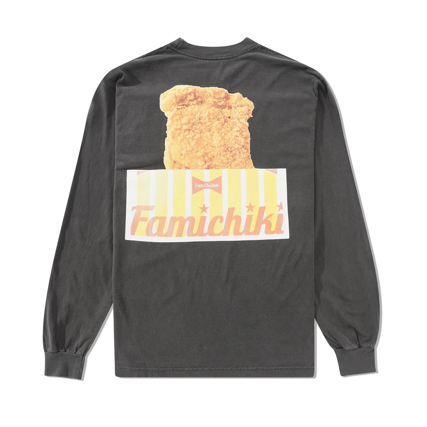 10*Famichiki L/S Tee, Vintage Black