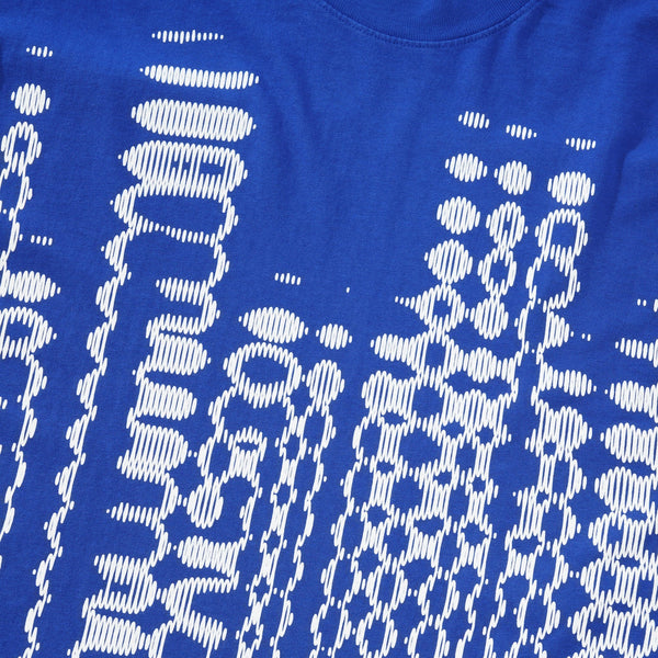 b.Eautiful Vapor Logo L/S Tee, Cobalt Blue