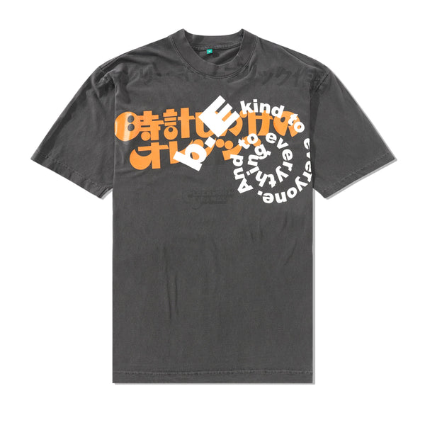 b.Eautiful Orange Tee, Vintage Black