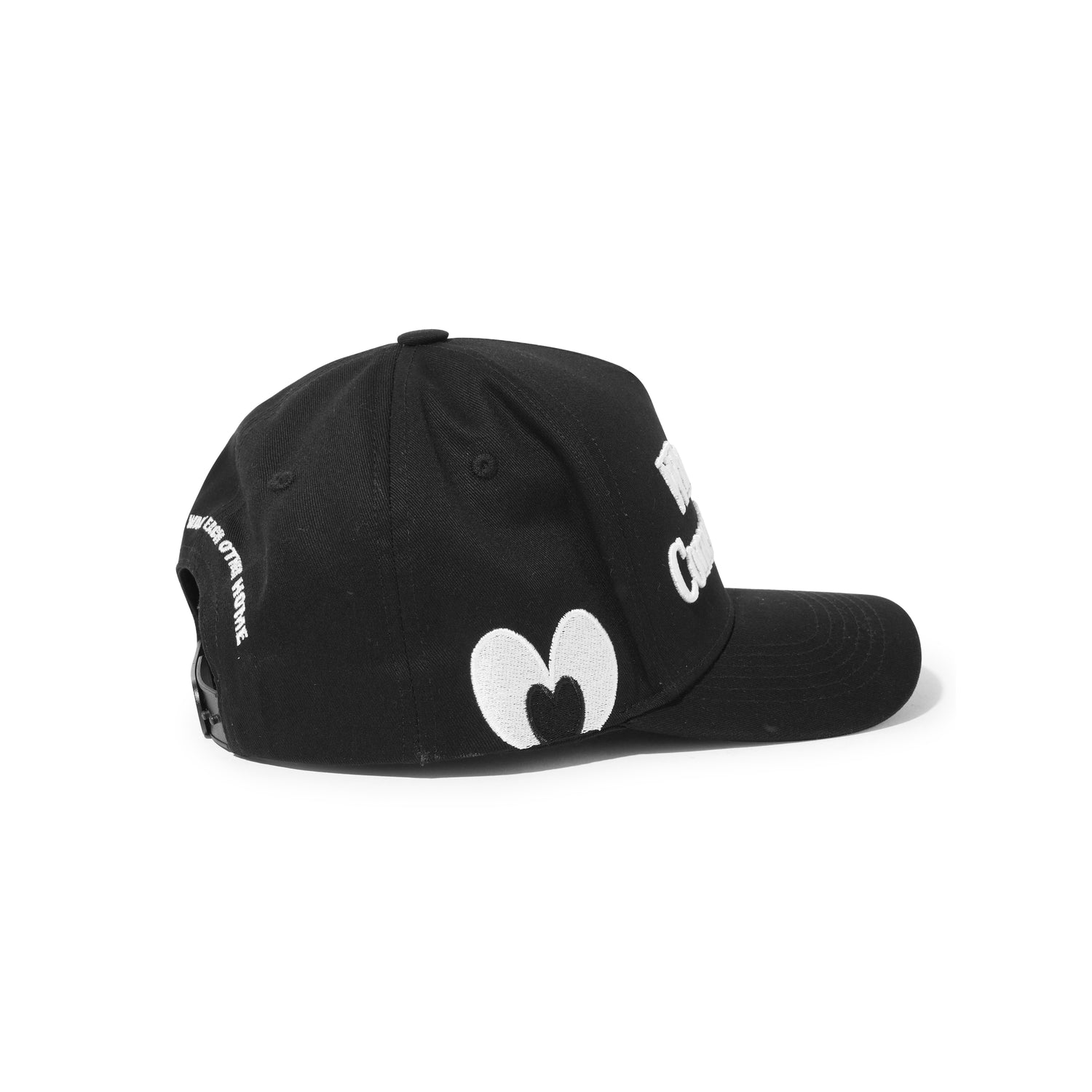 Push Shove 5 Year Hat, Black