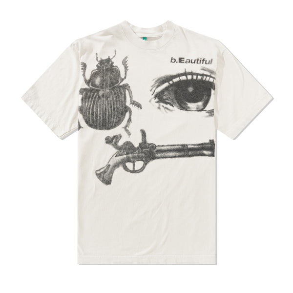 b.Eautiful b.Eautiful x Shiga Eye Tee, Cement