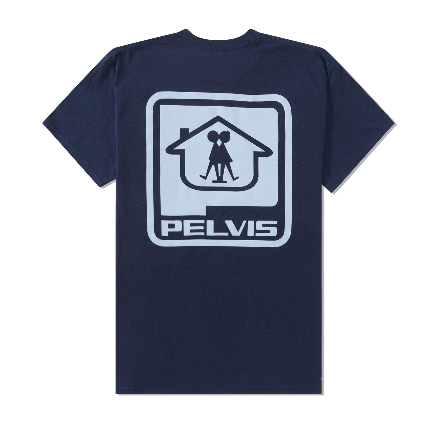 Pelvis x Lo-Fi 'Signs' Tee, Navy