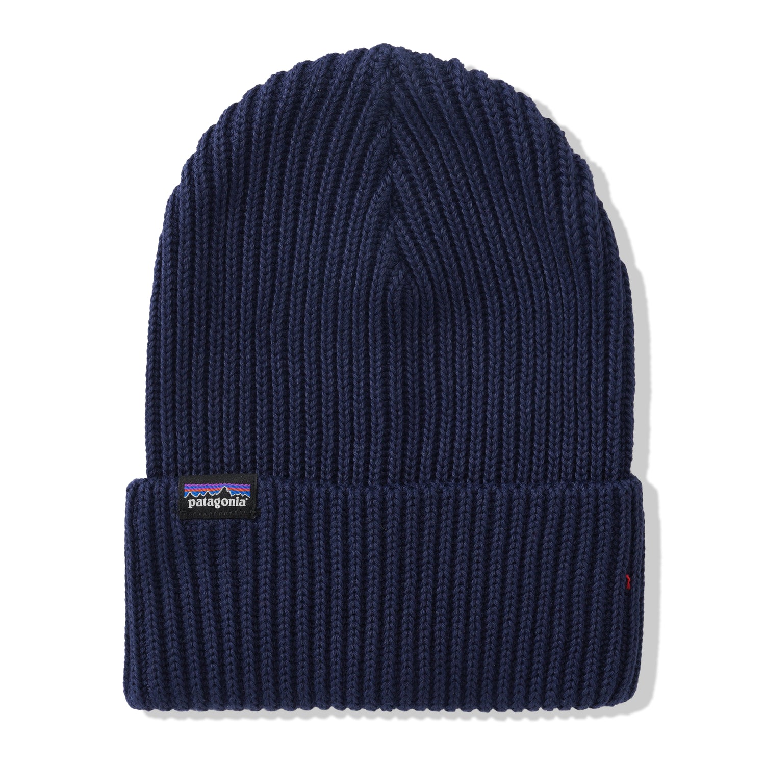Fishermans Rolled Beanie, Navy