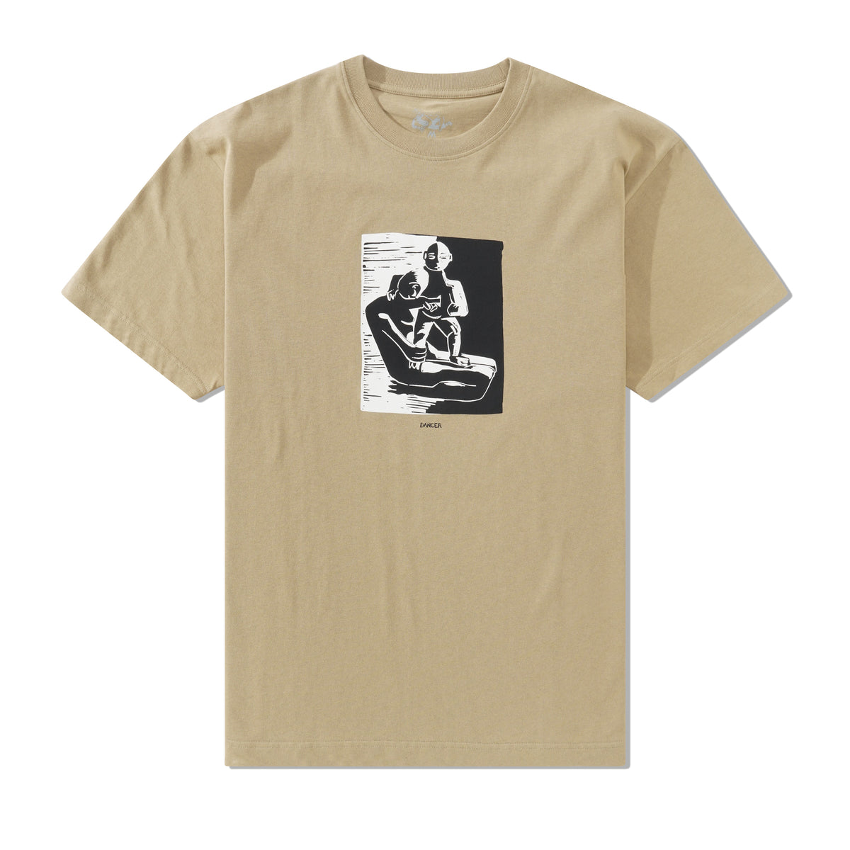 Heart Tee, Khaki