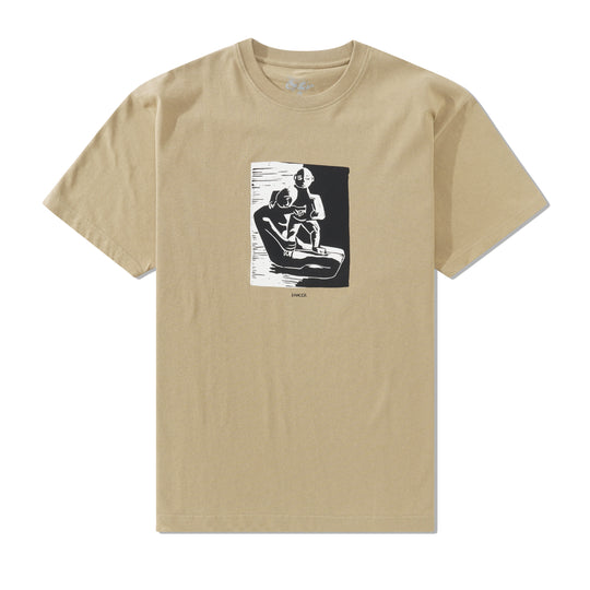 Heart Tee, Khaki