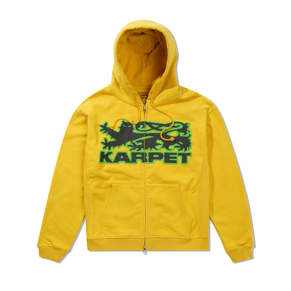 Carpet Company Lion Hoodie, Yellow