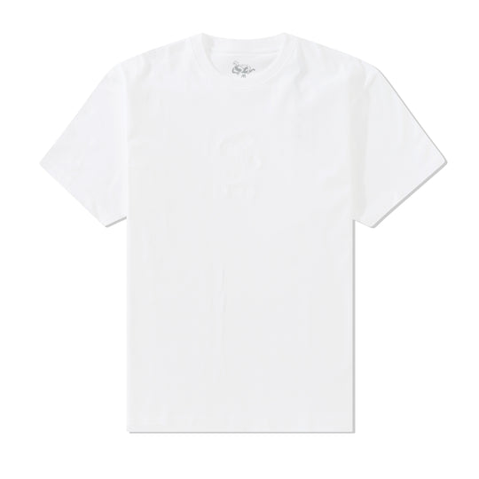 OG Embossed Logo Tee, White