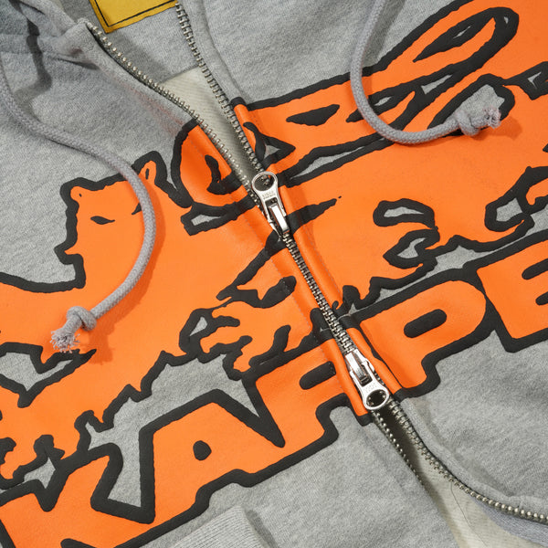 Carpet Company Lion Hoodie, Grey