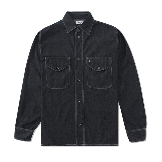 Double Pocket Shirt, Black