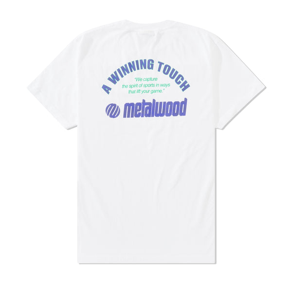 Metalwood Winning Touch Tee, White