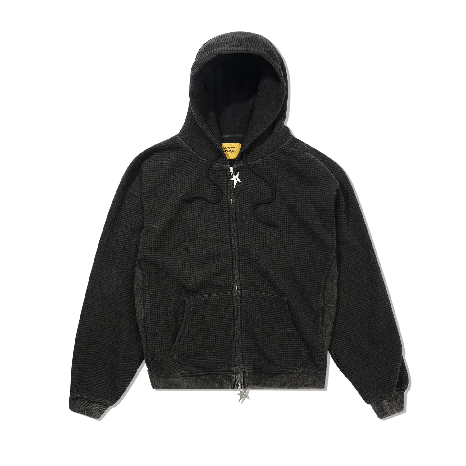 C-Star Double Zip Thermal Hoodie, Black
