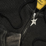 C-Star Double Zip Thermal Hoodie, Black