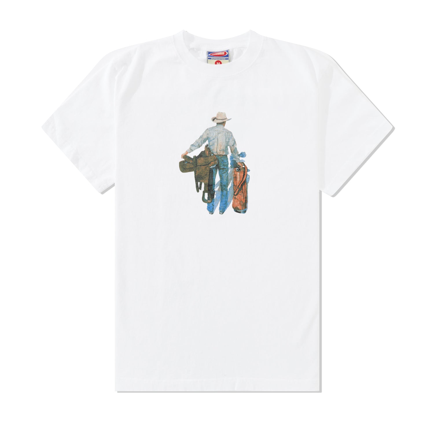 Cowboy Tee, White