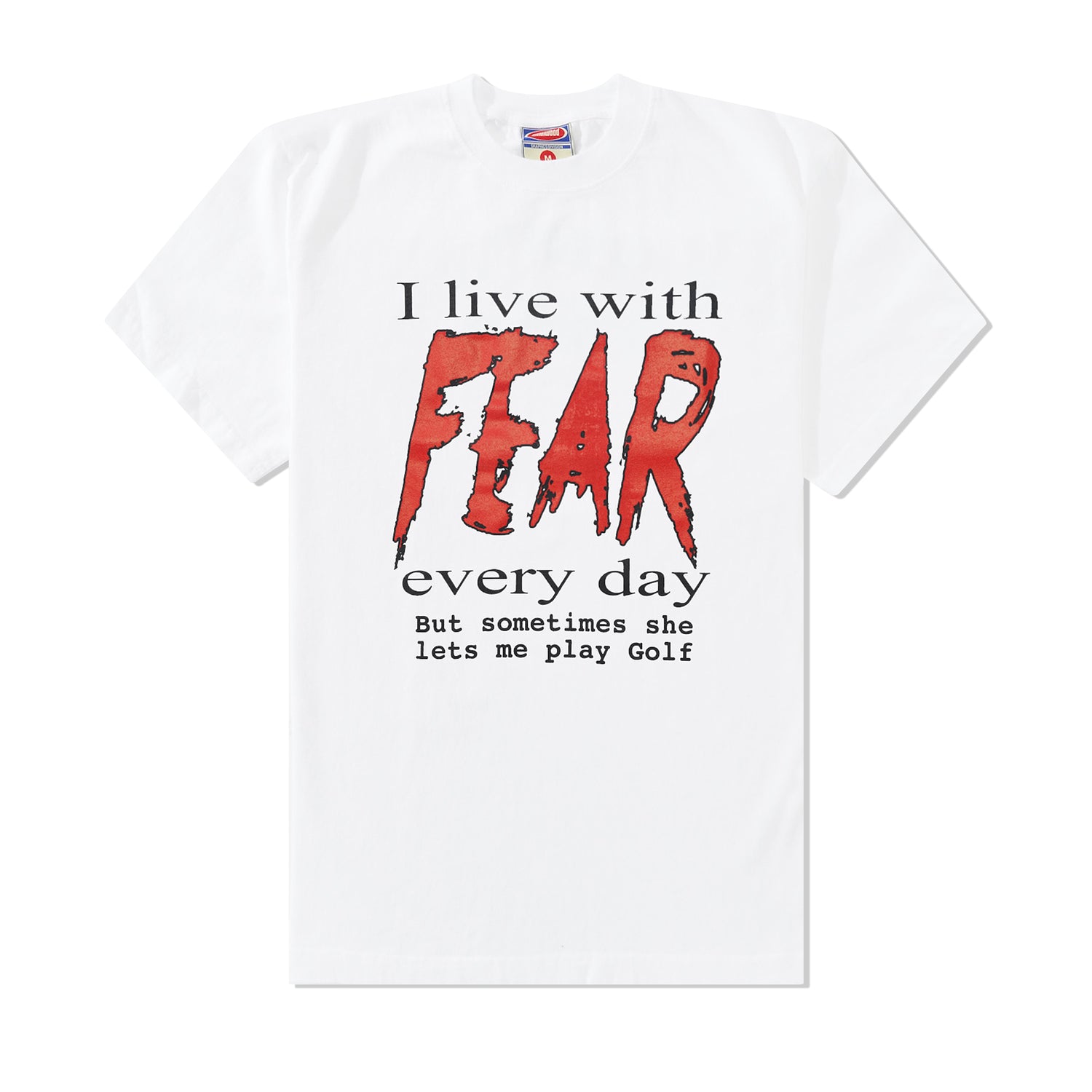 Fear Tee, White