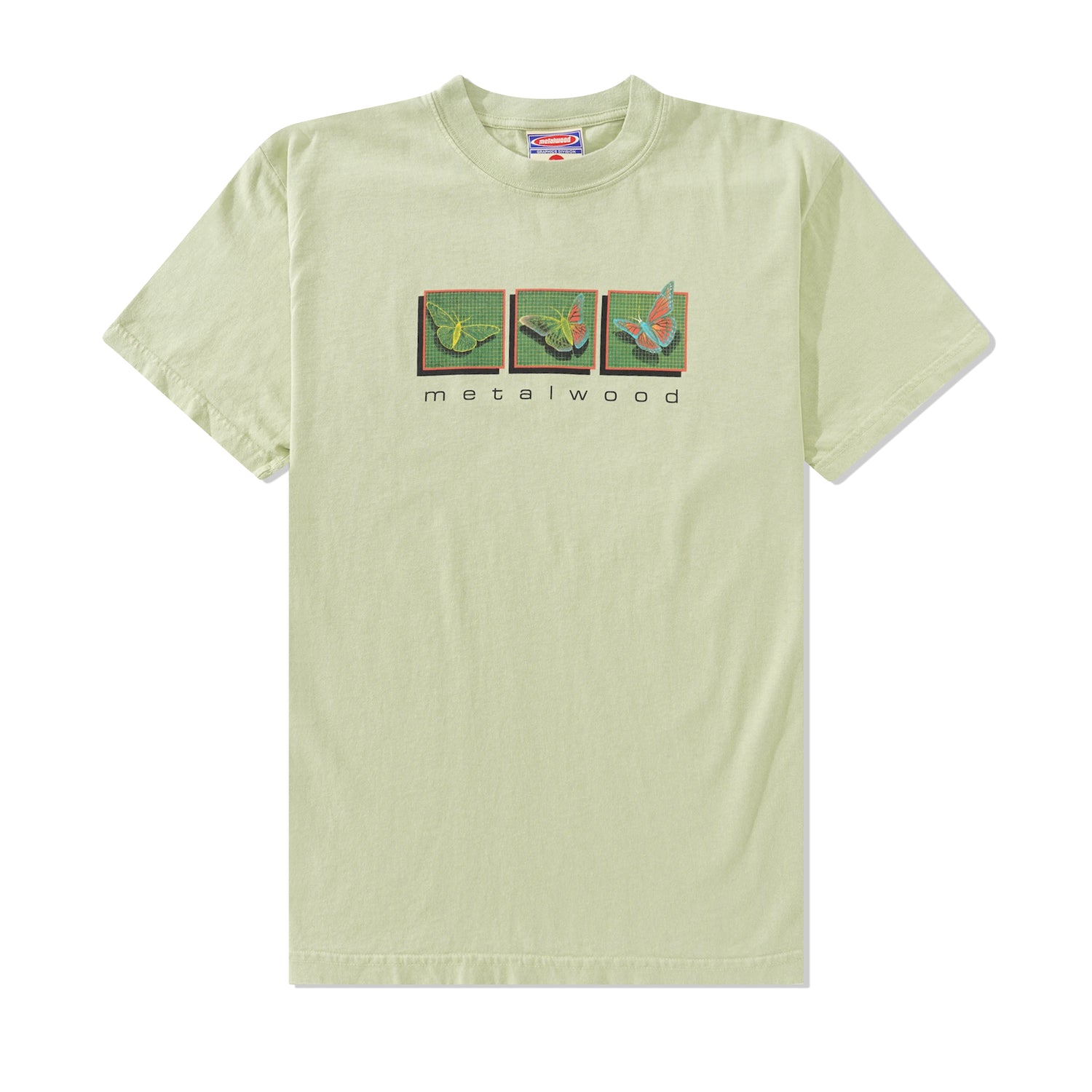 Metalmorphosis Tee, Pistachio