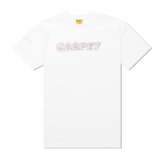 Misprint Rhinestone Tee, White