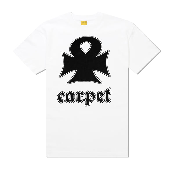 Carpet Company Iron Ankh Tee, White
