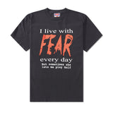 Fear Tee, Vintage Black