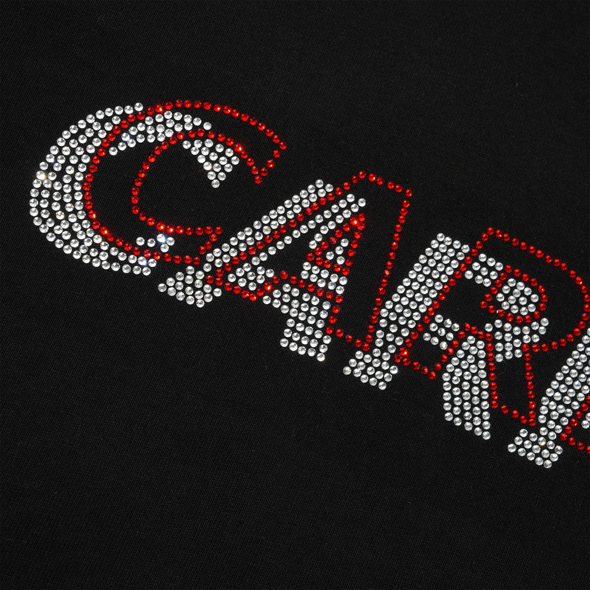 Misprint Rhinestone Tee, Black