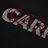 Misprint Rhinestone Tee, Black