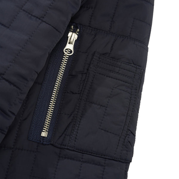 Hoddle Hoddle Reversible Bomber Jacket, Navy / Orange