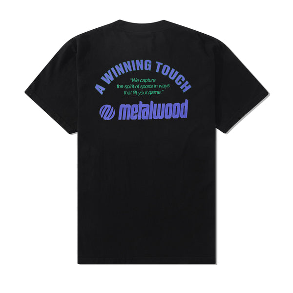 Metalwood Winning Touch Tee, Black