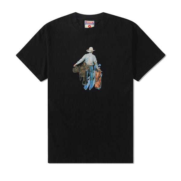 Metalwood Cowboy Tee, Black