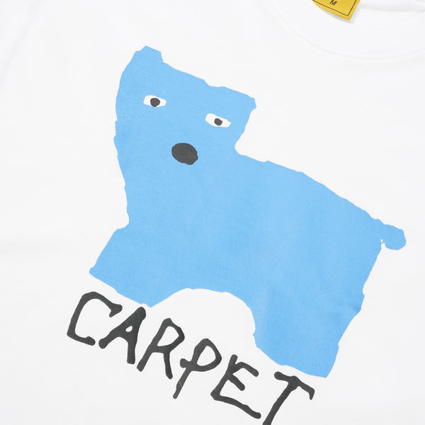 Carpet Company Low IQ Animal Tee, White