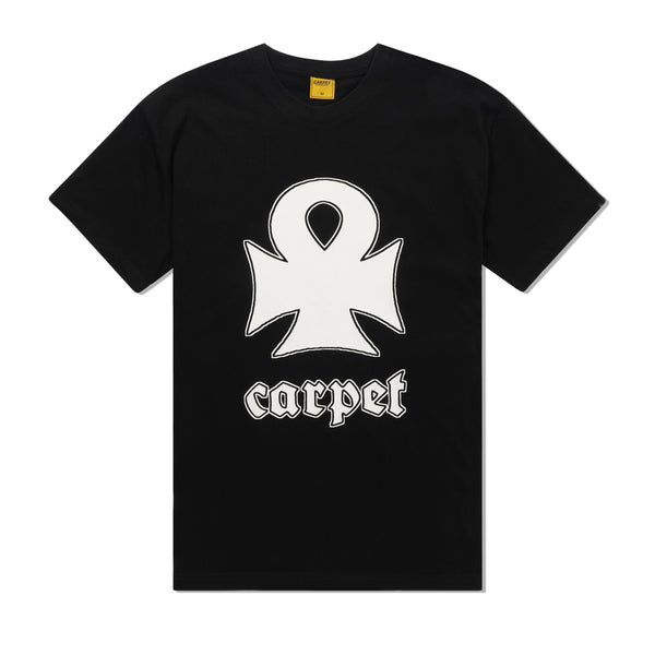 Carpet Company Iron Ankh Tee, Black