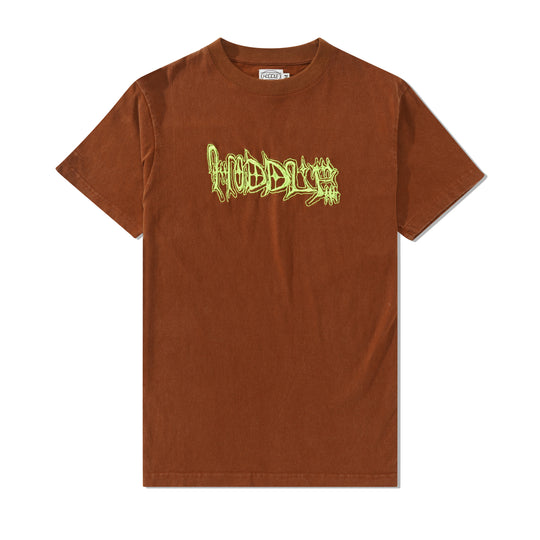 Vision Logo Tee, Brown