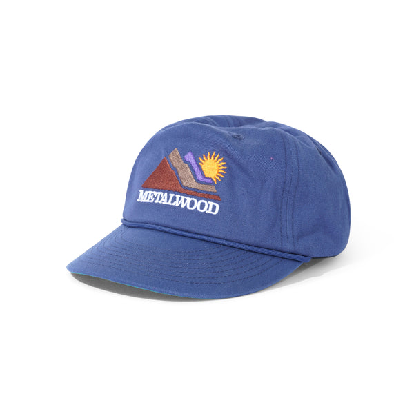 Metalwood Sunshine 5 Panel Rope Hat, Navy