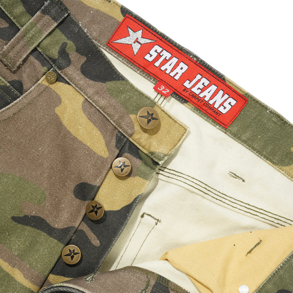 Carpet Company C-Star Camo Denim Pants, Camo