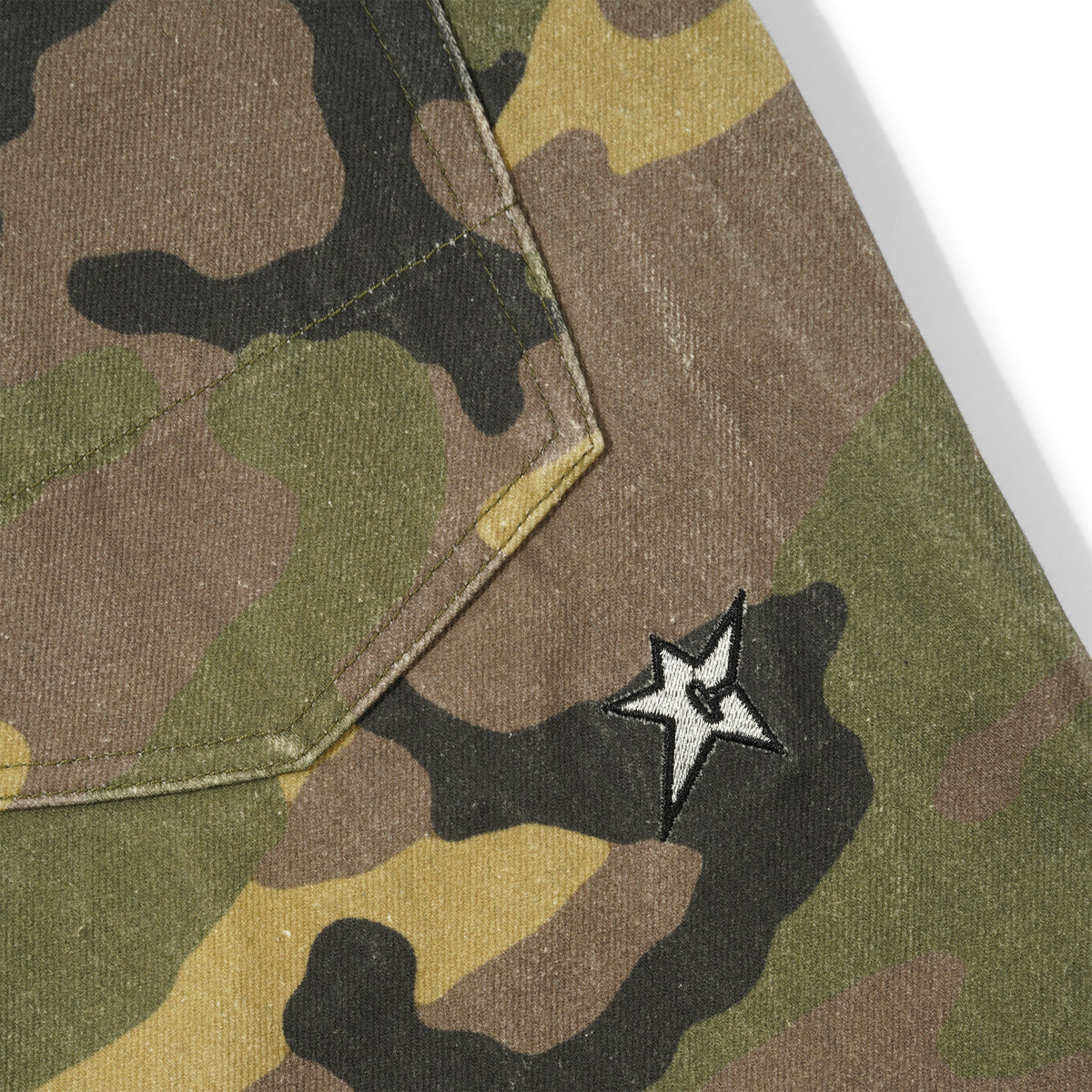 C-Star Camo Denim Pants, Camo