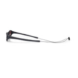 Wormholes Sunglasses, Vulcanic Black / Pyrope Red