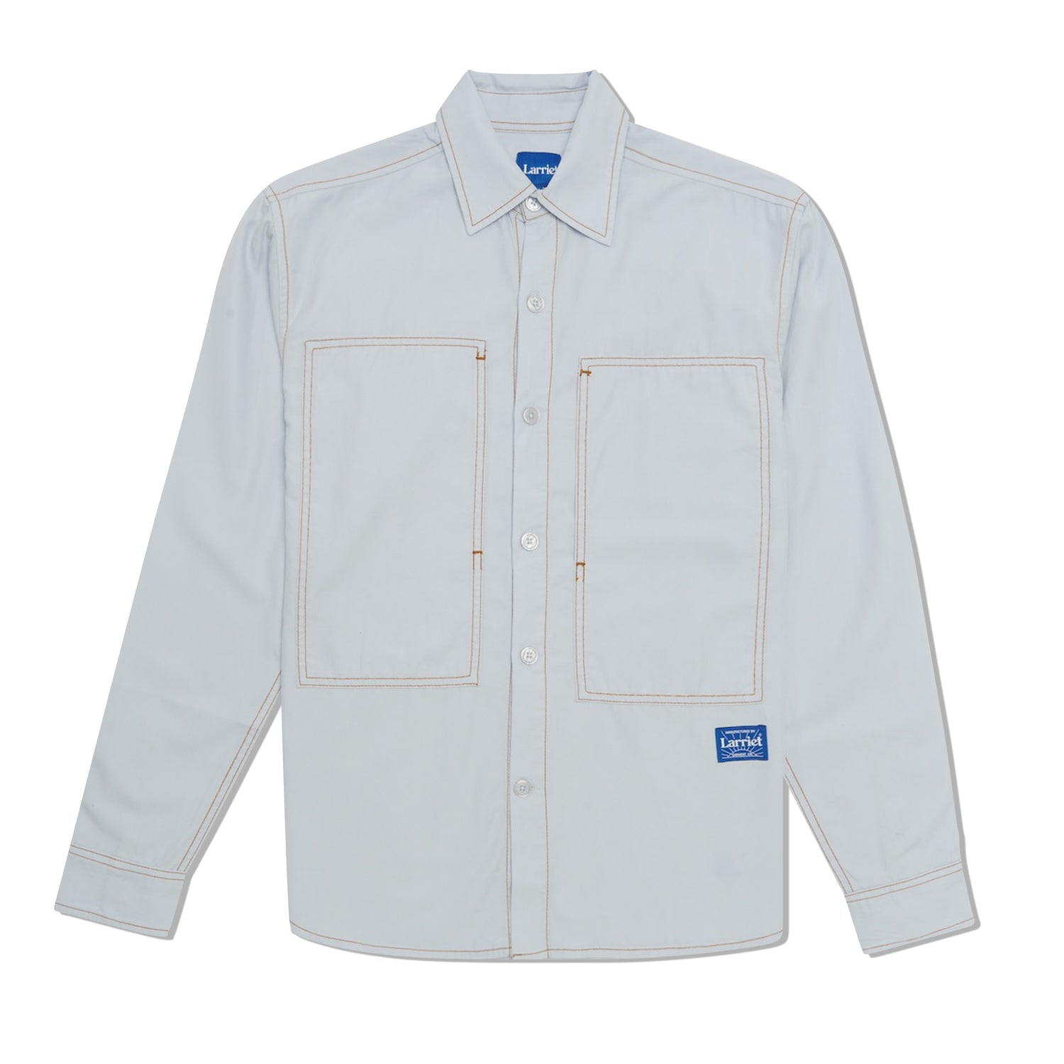 Cliff Long Sleeve Shirt, Light Blue