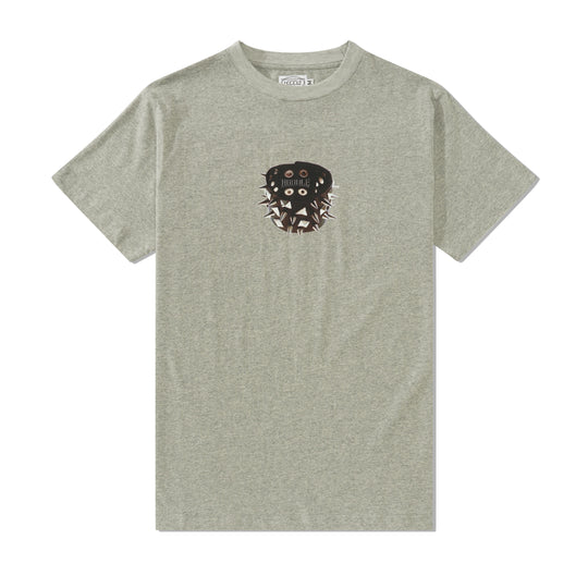 Stud Tee, Heather Grey