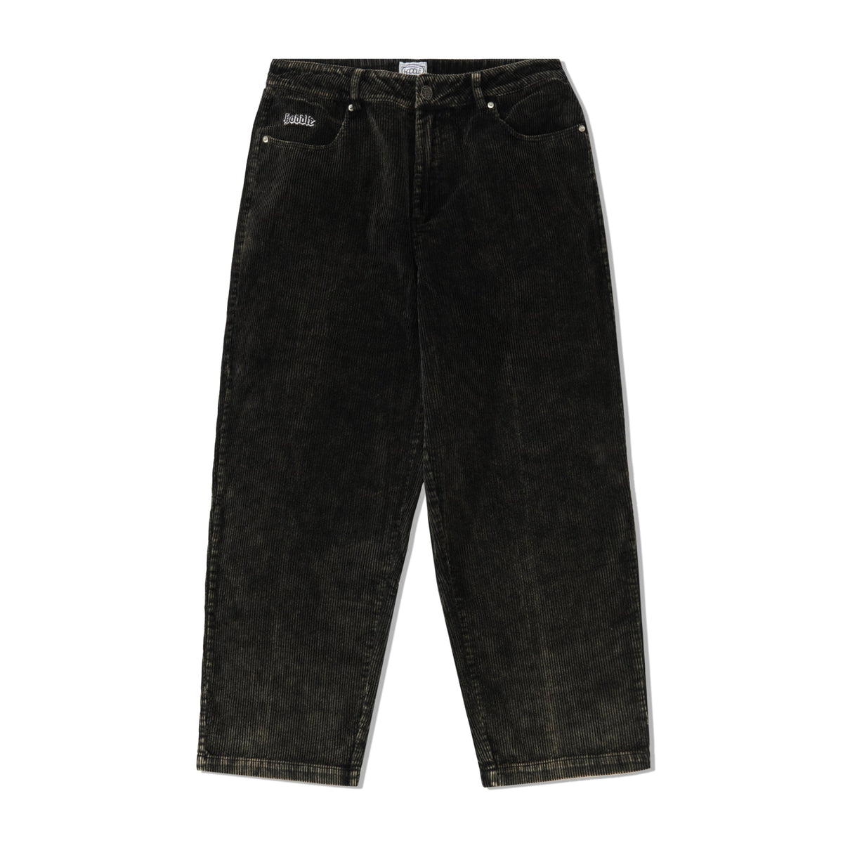 Ranger Corduroy Pants, Black Wash