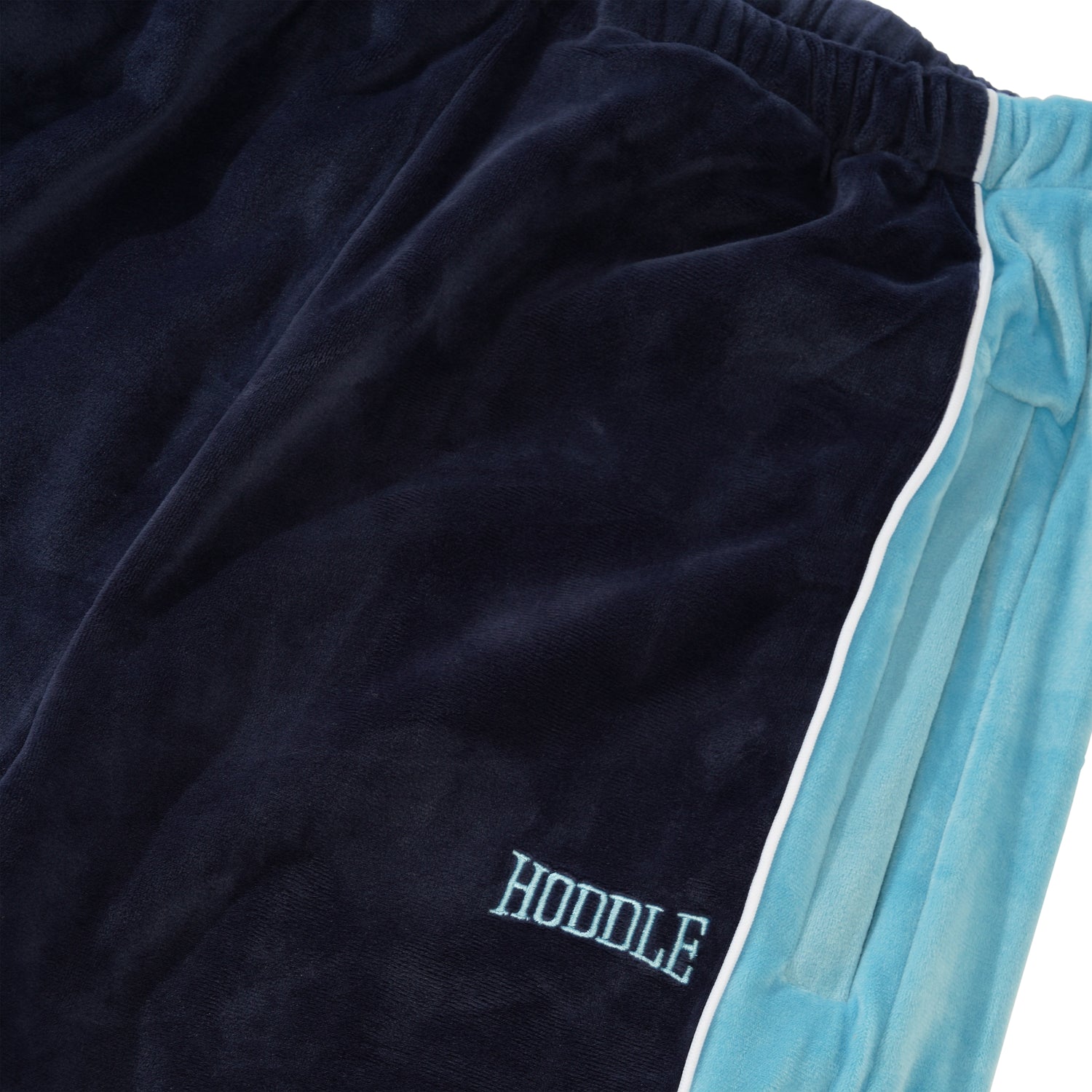 Velour Track Pant, Blue