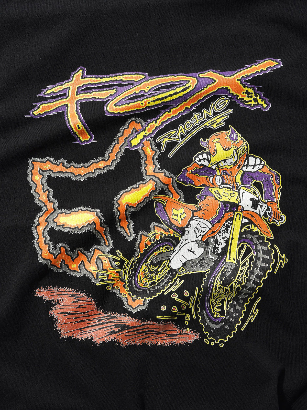 Fox Lab Racing Tee, Black