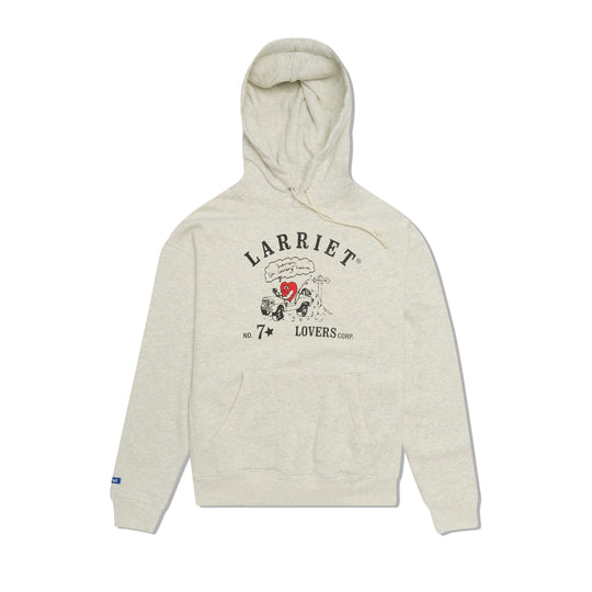 Lovers Corp Pullover Hood, Grey Marle