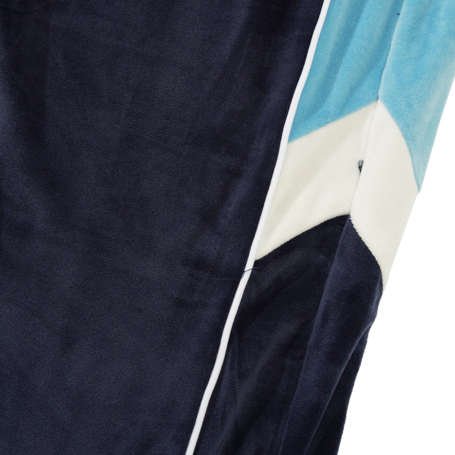 Velour Track Pant, Blue