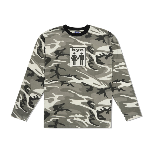 Bye Jeremy Couple L/S Tee, Camo