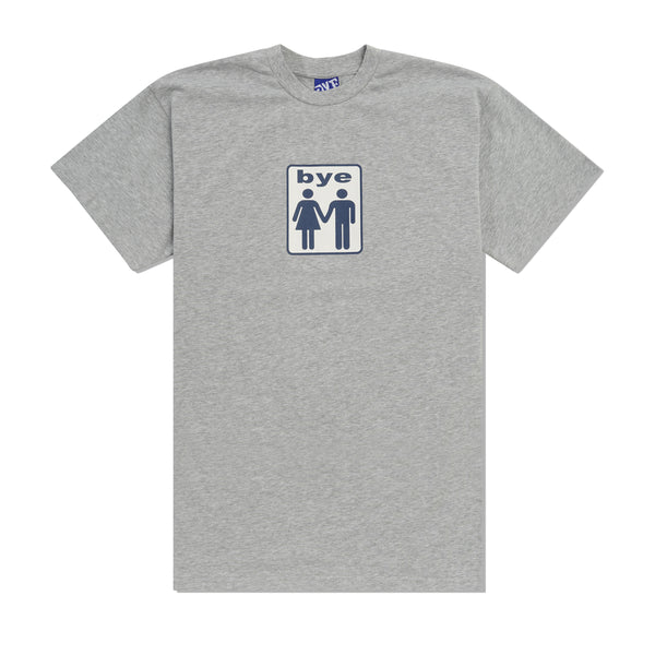 Bye Jeremy Couple Tee, Grey