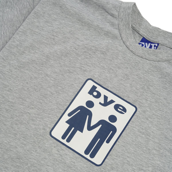 Bye Jeremy Couple Tee, Grey