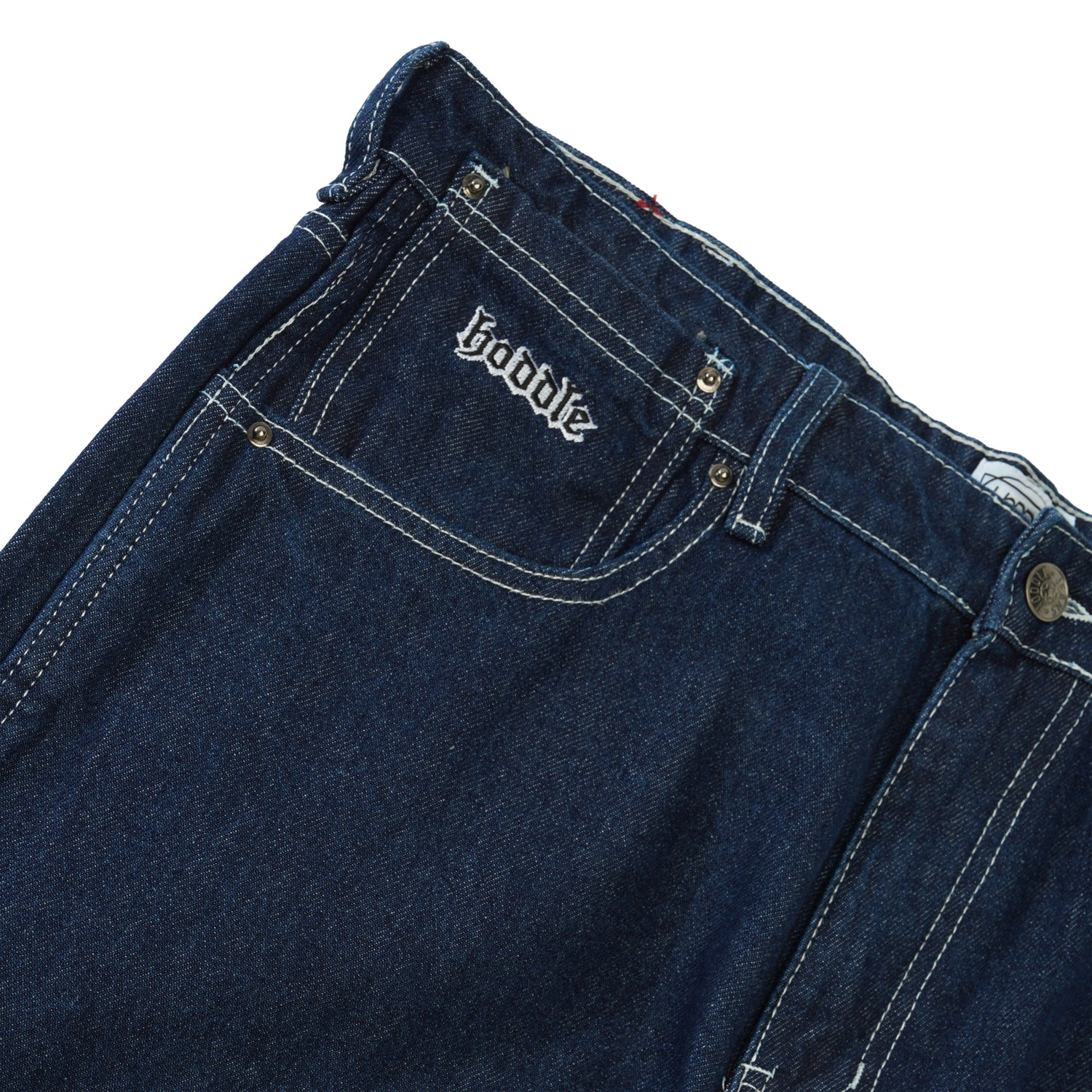 Denim Ranger Jeans, Indigo / White Stitch