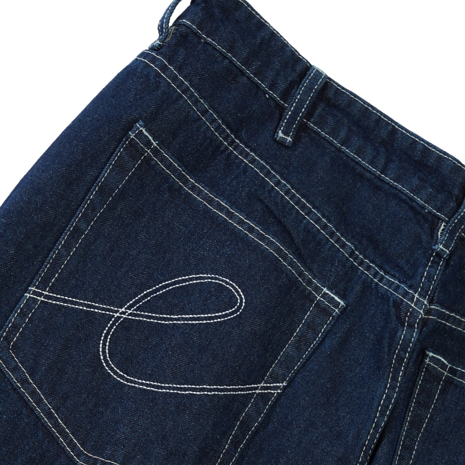 Denim Ranger Jeans, Indigo / White Stitch