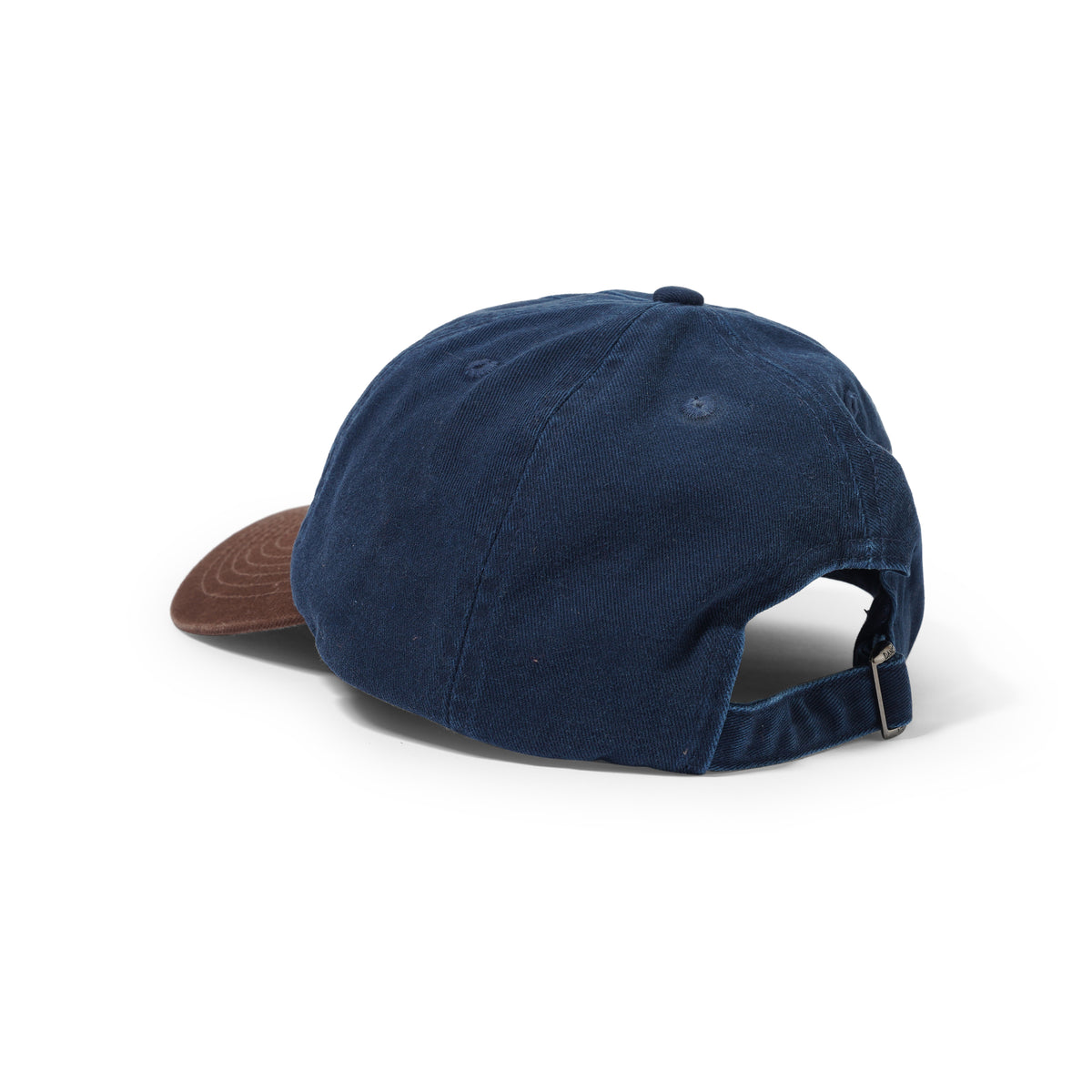 D Snap Hat, Navy / Brown